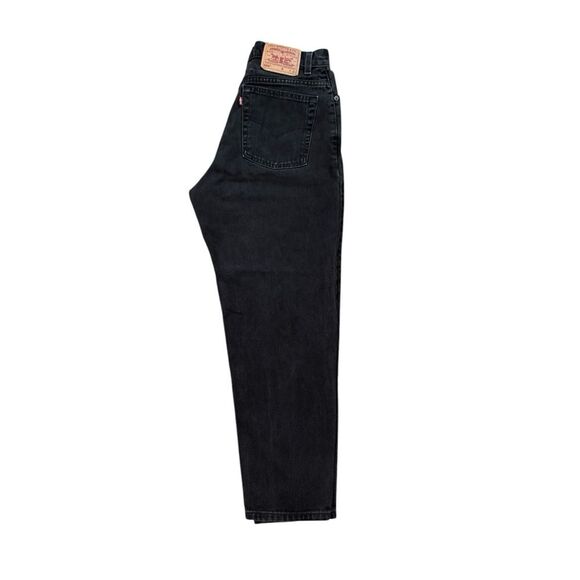 Vintage Levi’s 550 relaxed fit tapered legs black jeans - Picture 5 of 9